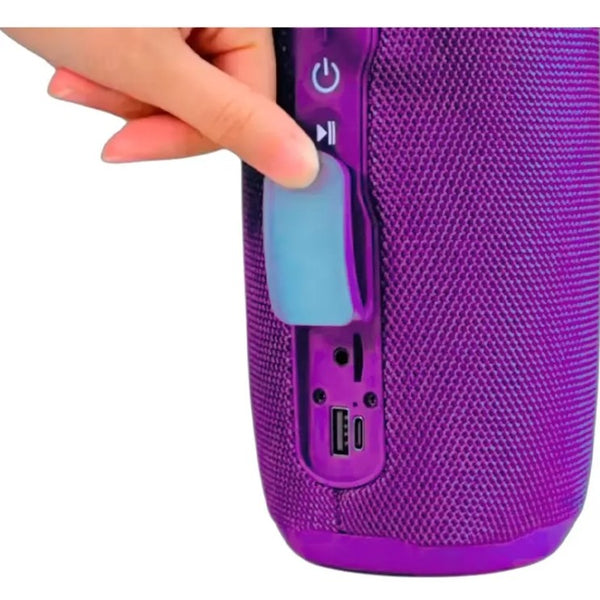 Parlante Portatil Motomo Slip Morado