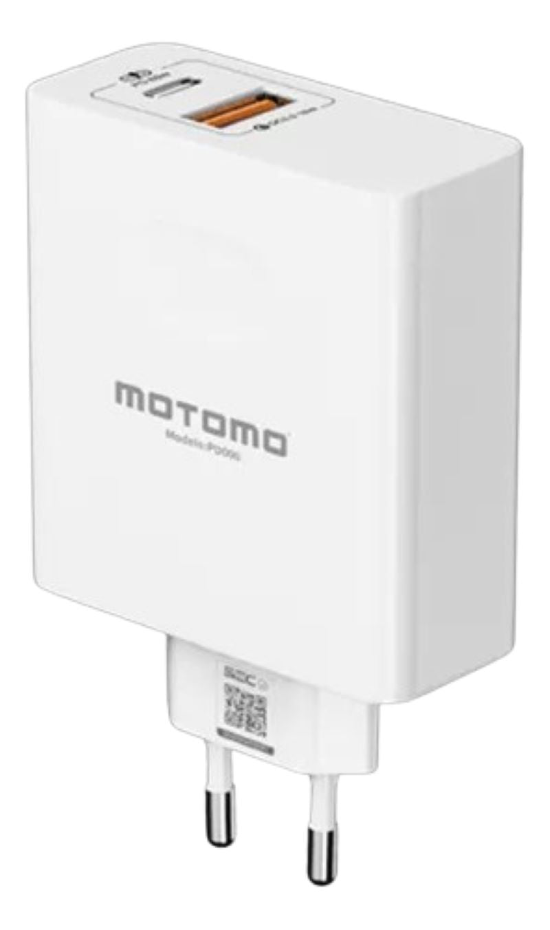 ncorporar web Cargador Pd006 65w Tipo C Motomo Color Blanco Super Carga