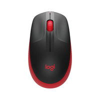 Mouse Logitech M190 Full-Size Wireless Rojo
