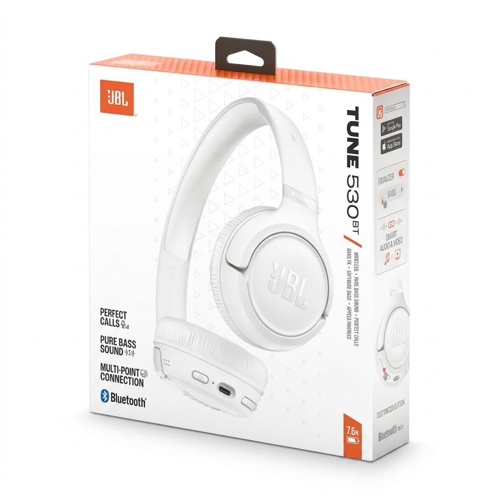 Audífonos JBL Tune 530BT Blanco