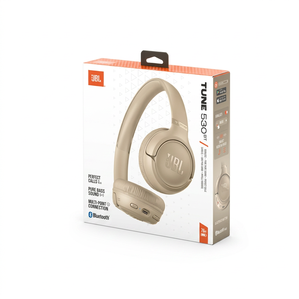 Audífonos JBL Tune 530BT Beige