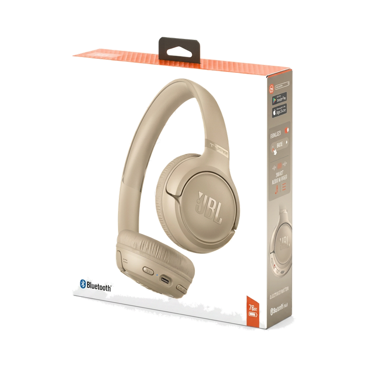 Audífonos JBL Tune 530BT Beige