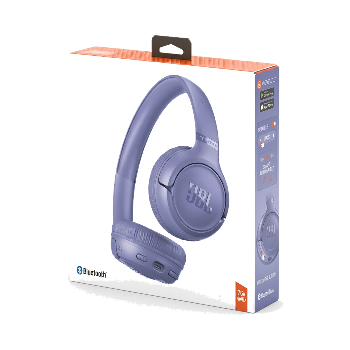 Audífonos JBL Tune 530BT Lavanda Digital