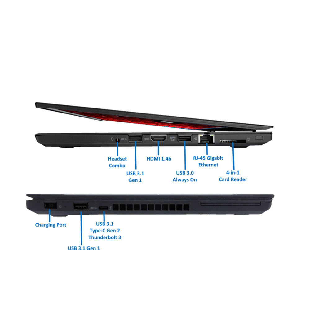 Lenovo ThinkPad T470 - Core i5 6Ta Gen- 8Gb de Ram - 256Gb De Almacenamiento Reacondicionado