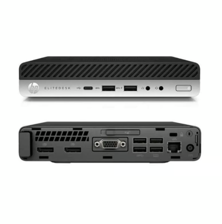 Micro CPU HP EliteDesk 800 G3 - Core i5 - 8GB RAM - 256SSD - Reacondicionado A