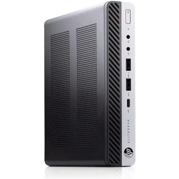 Micro CPU HP EliteDesk 800 G3 (SIN WIFI) - Core I5 - 8Gb - 128GB + 500Gb Reacondicionado