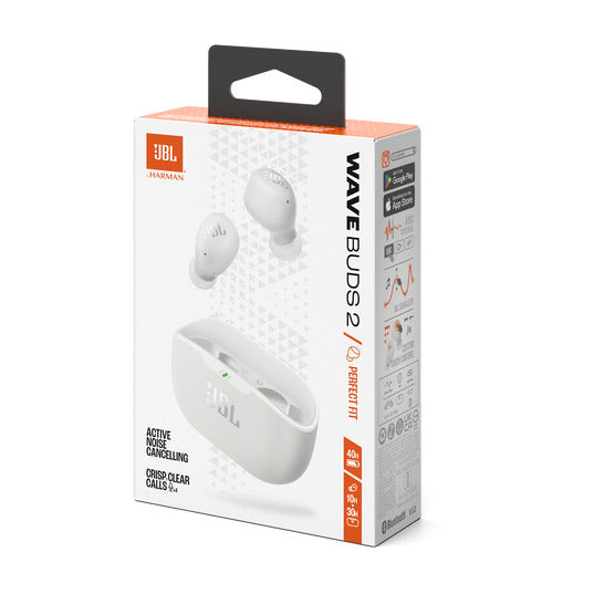 Audifonos JBL Wave Buds 2 Con Cancelacion de Ruido Blanco