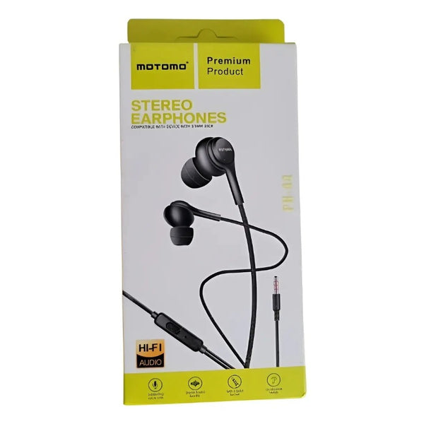 Audifonos Motomo Ph-44  Negro