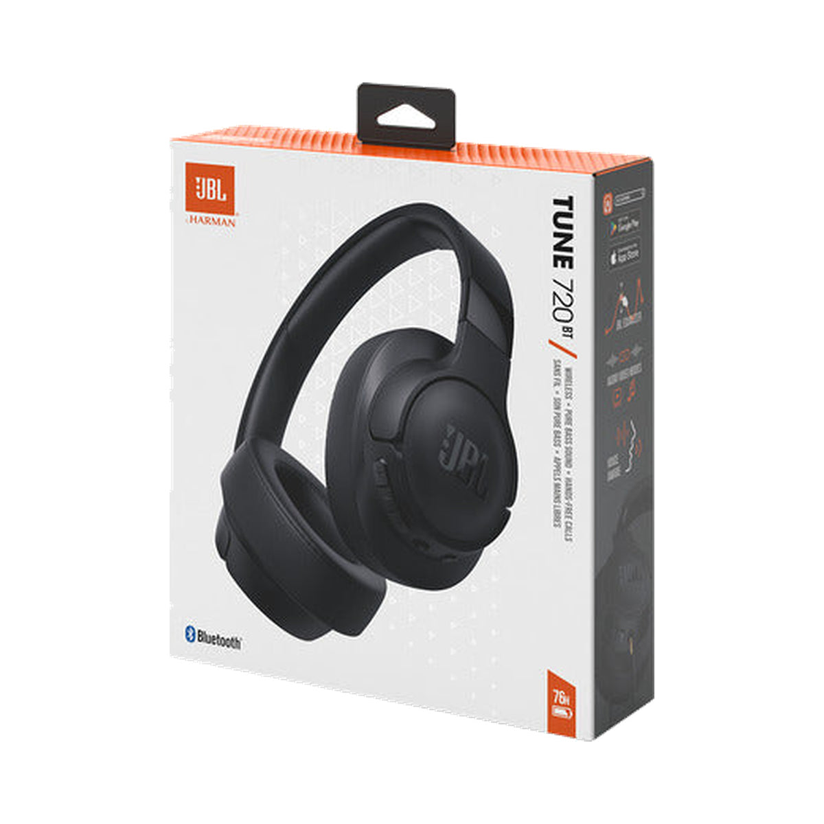 Audifonos JBL Tune 720BT  Negro
