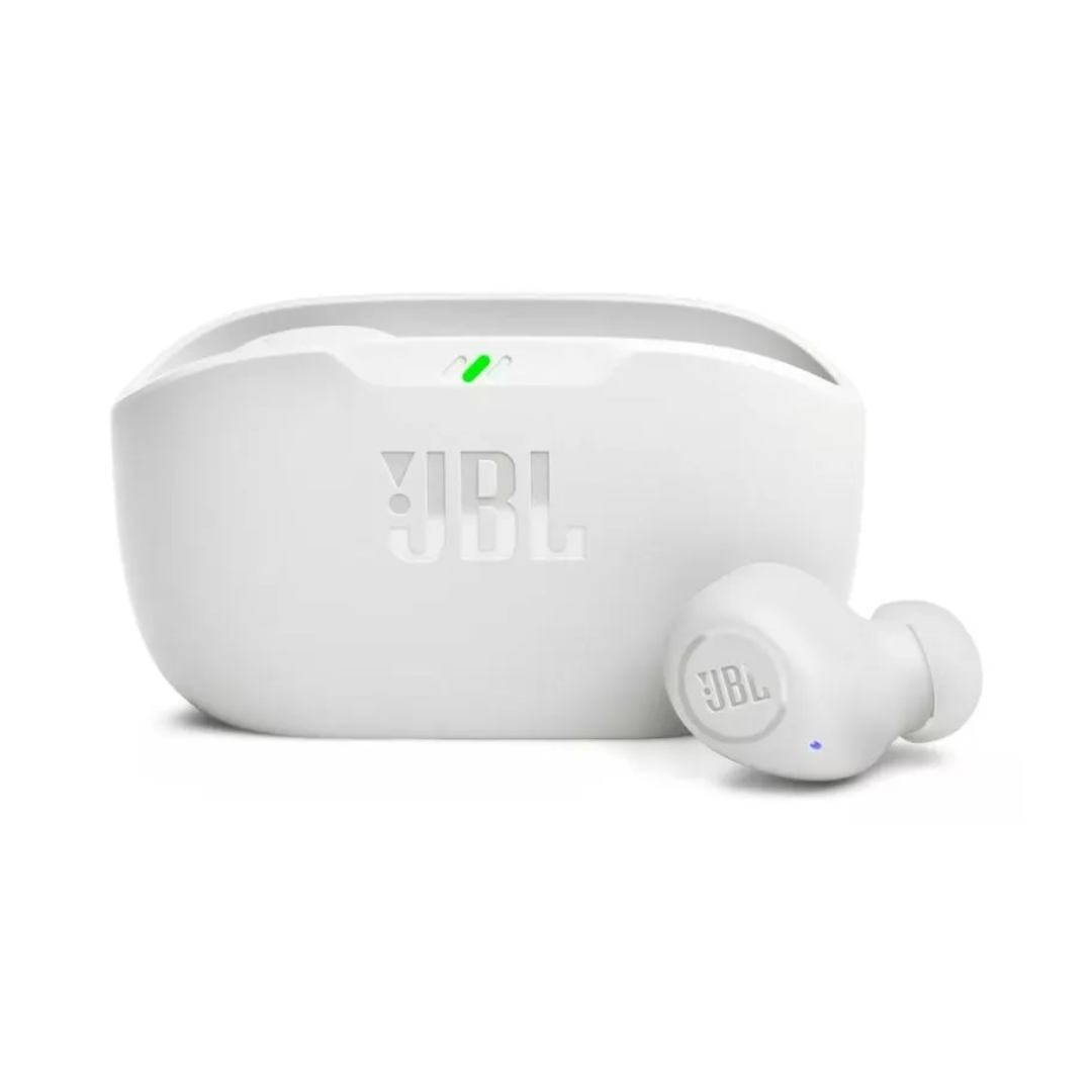 Audífonos JBL Inalámbricos Wave Buds Color Blanco