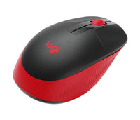 Mouse Logitech M190 Full-Size Wireless Rojo