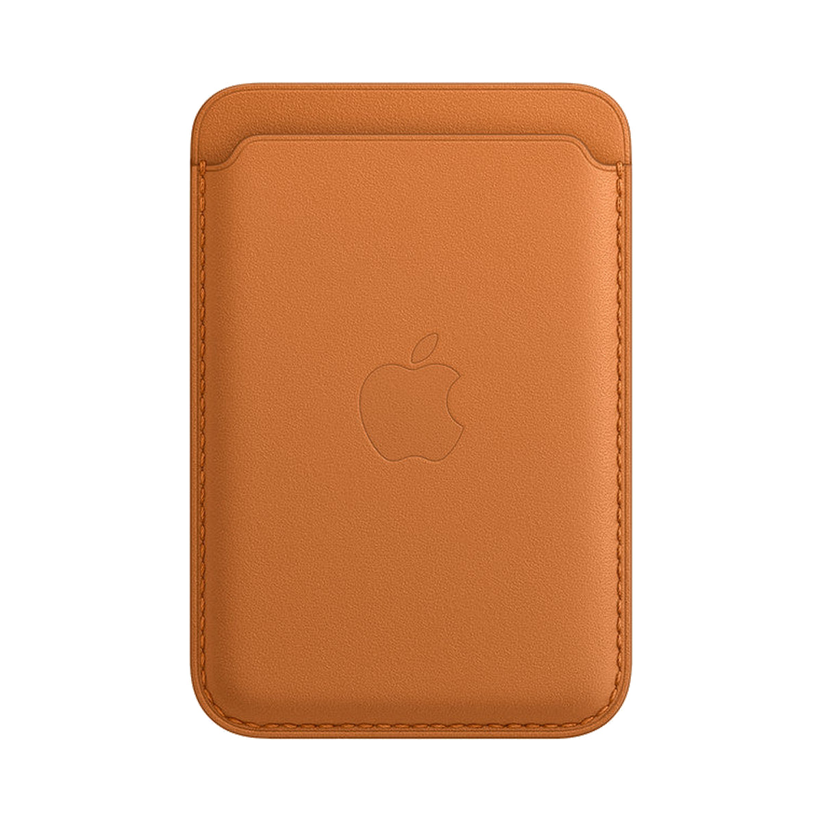 iPhone Leather Wallet Con MagSafe Castaño