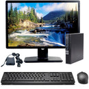 Kit Monitor 24" + Micro cpu DELL 3040 - I5 - 8GB RAM - 256GB SSD Reacondicionado A