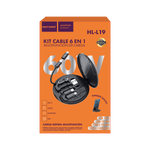 Kit Cable 6 en 1 60w Motomo HL- L19