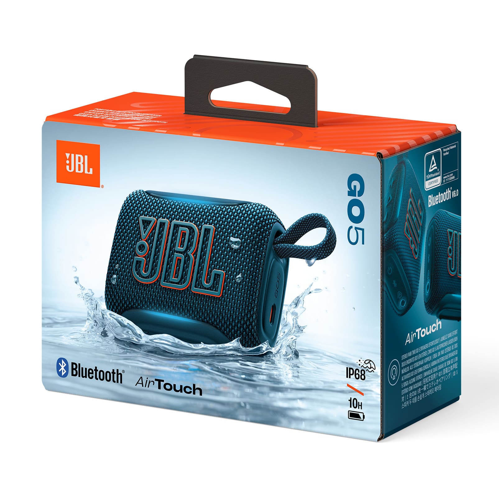 Parlante JBL Go 5 Bluetooth 5.3 Azul