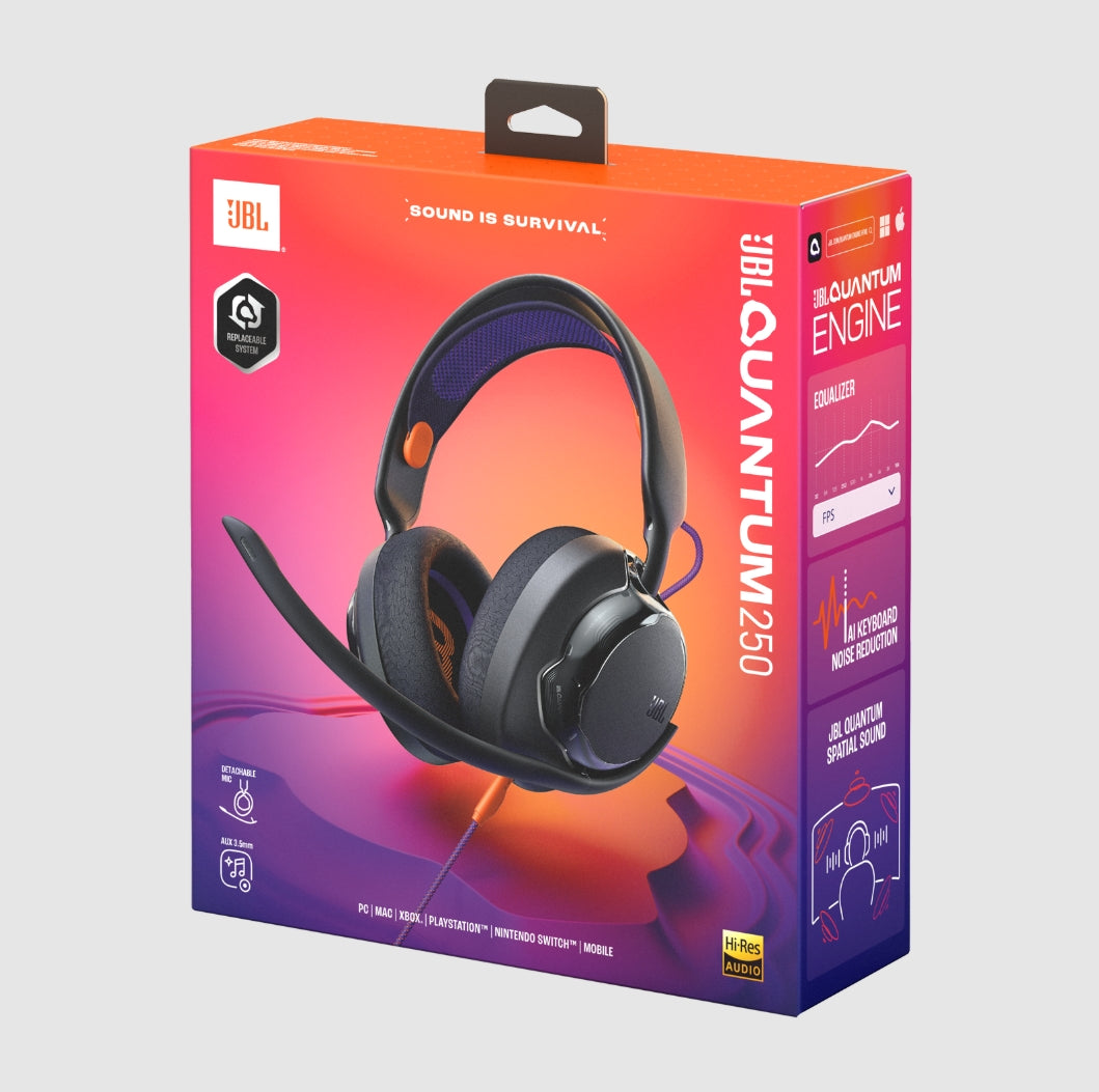 Audifonos JBL Quantum 250 Negro